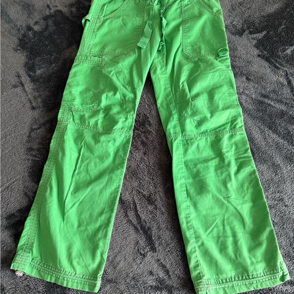 Kathy Peterson Green Cargo Pants
